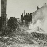 1944: Palírna po vypálení
