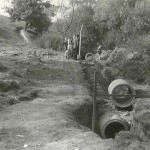 1950-59: Přehrada - výstavba
