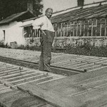 ?: zahradník A. Lipner s dcerou Dobromilou
