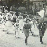 1946: Sokolové průvod